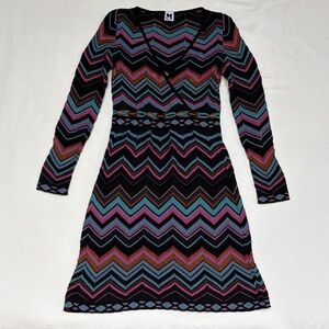 Authentic MISSONI Knit Chevron Dress